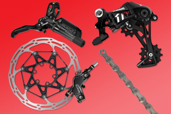 SRAM MTB components